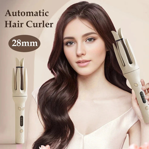 Automatic Hair Curler 28mm — Salon Curls at Home