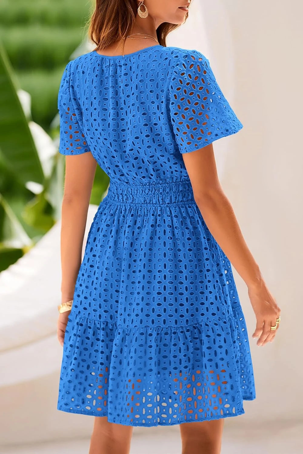 Lace Hollow Out Dress