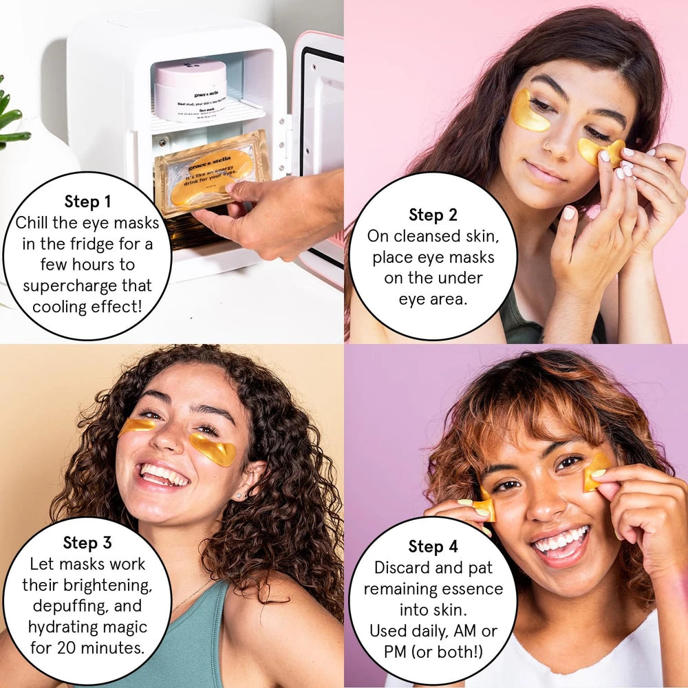 Grace & Stella Gold Under Eye Masks