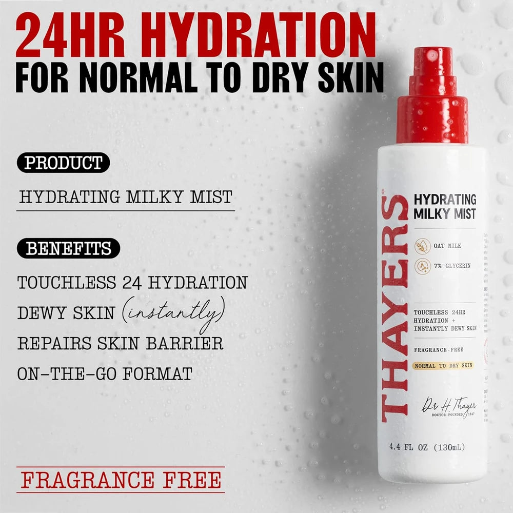 Thayers Milky Mist Oat Milk & Glycerin