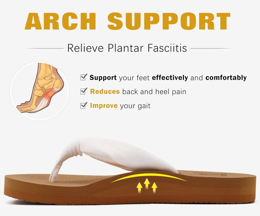 KuaiLu Arch Support Flip Flops