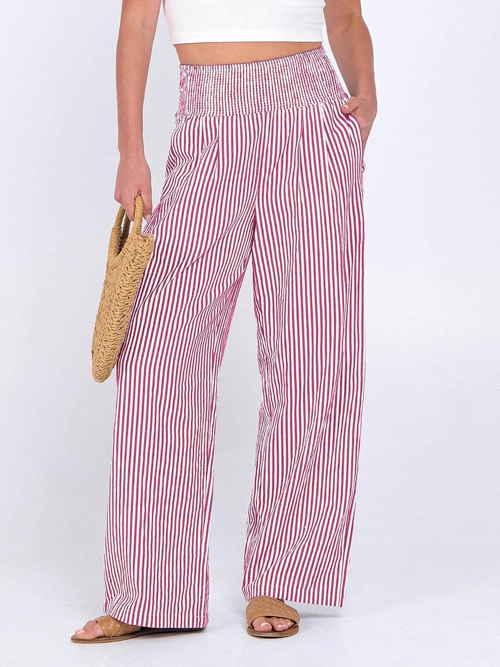 Everyday Wide-Leg Comfort Palazzo Pants