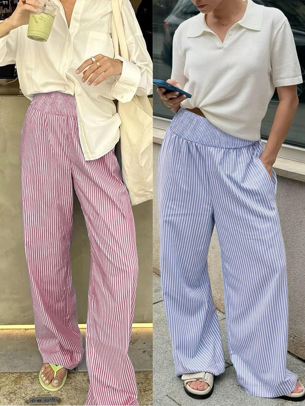 Everyday Wide-Leg Comfort Palazzo Pants