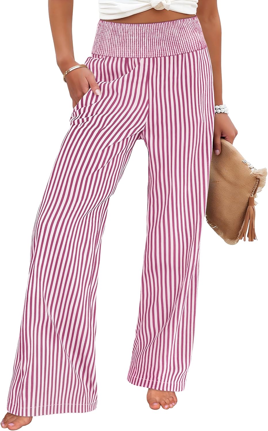 Everyday Wide-Leg Comfort Palazzo Pants