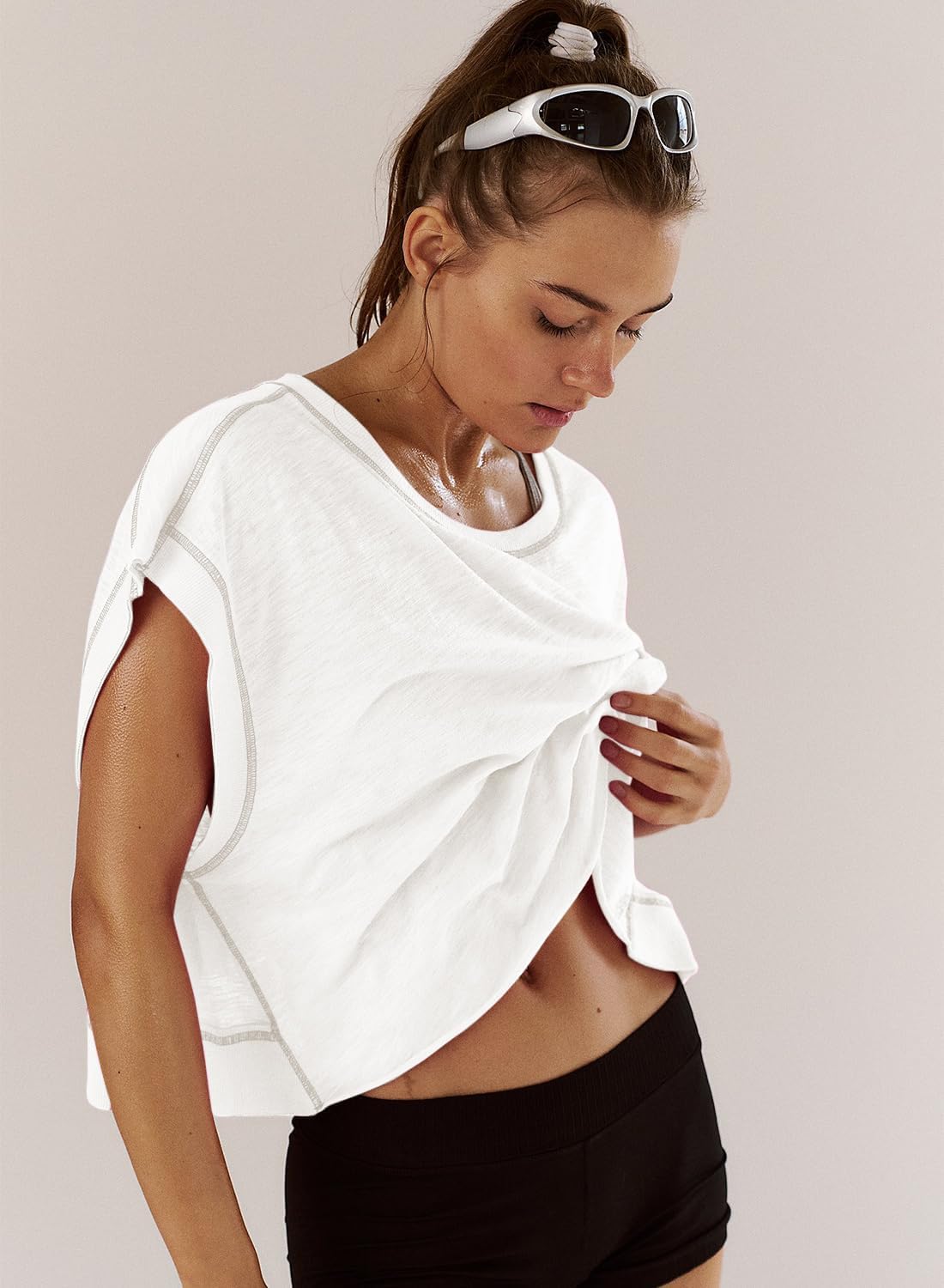 BreatheFlex Open-Back Tee