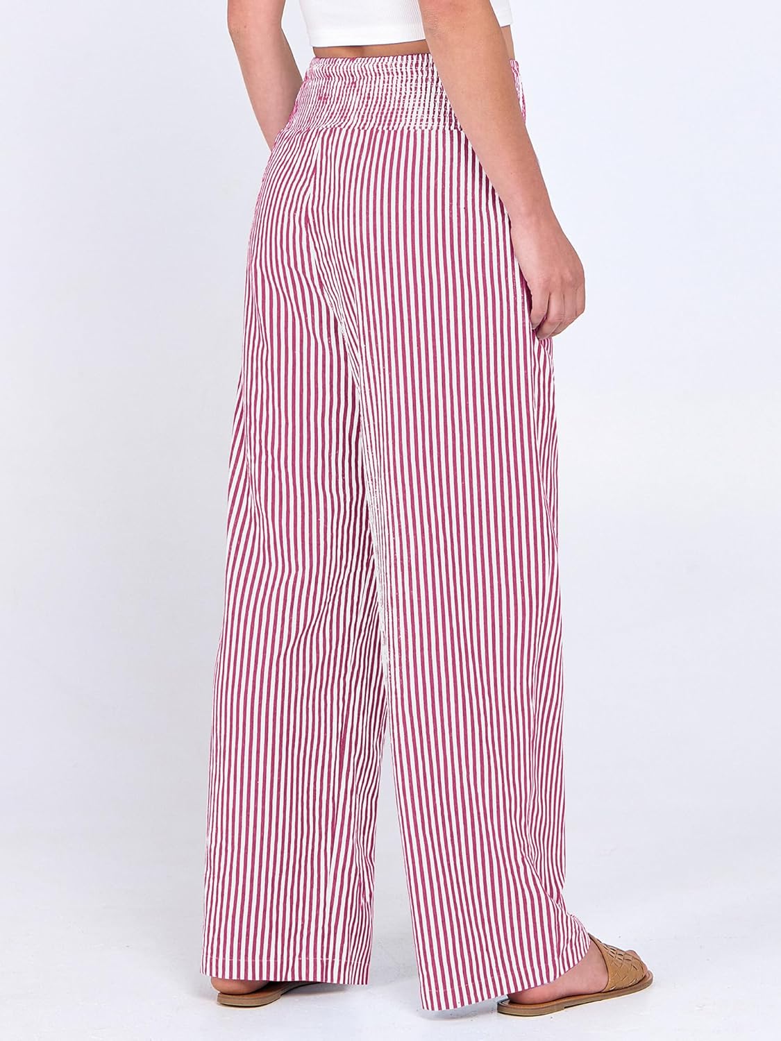 Everyday Wide-Leg Comfort Palazzo Pants