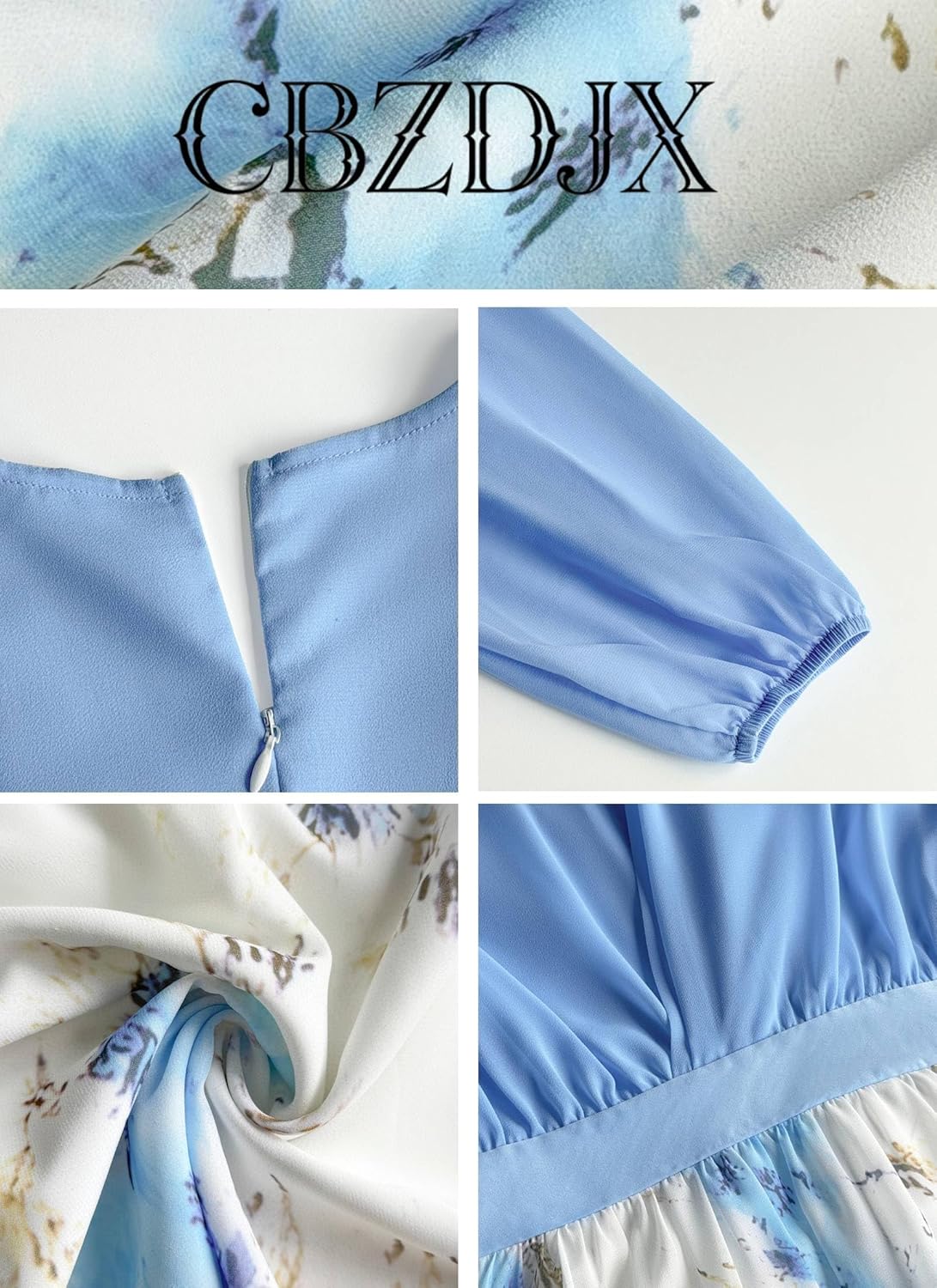 Coastal Boho Chiffon Maxi