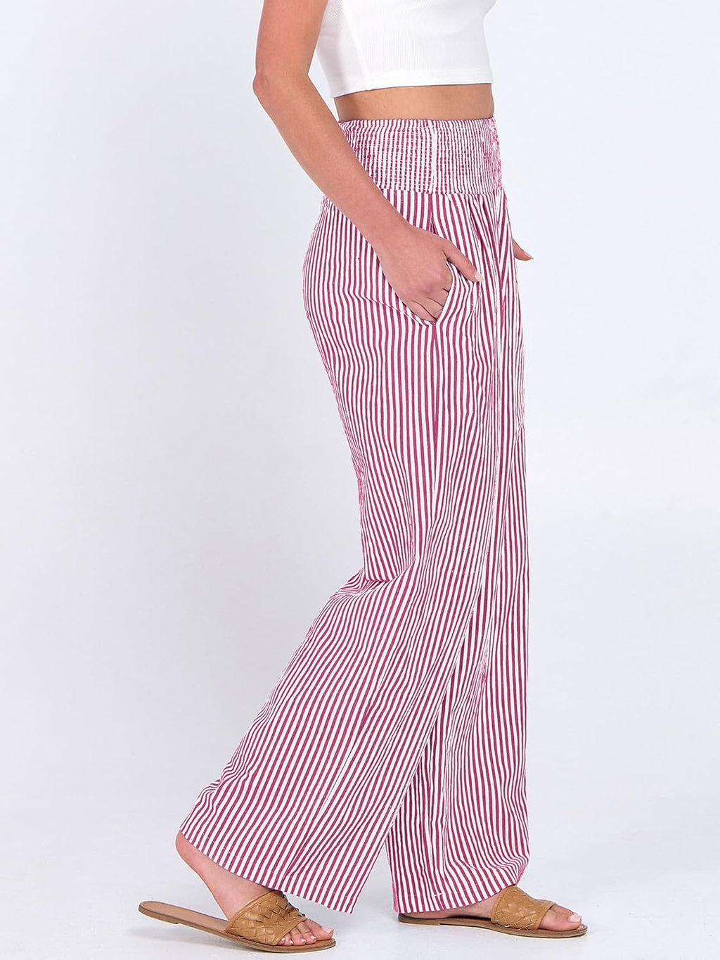 Everyday Wide-Leg Comfort Palazzo Pants