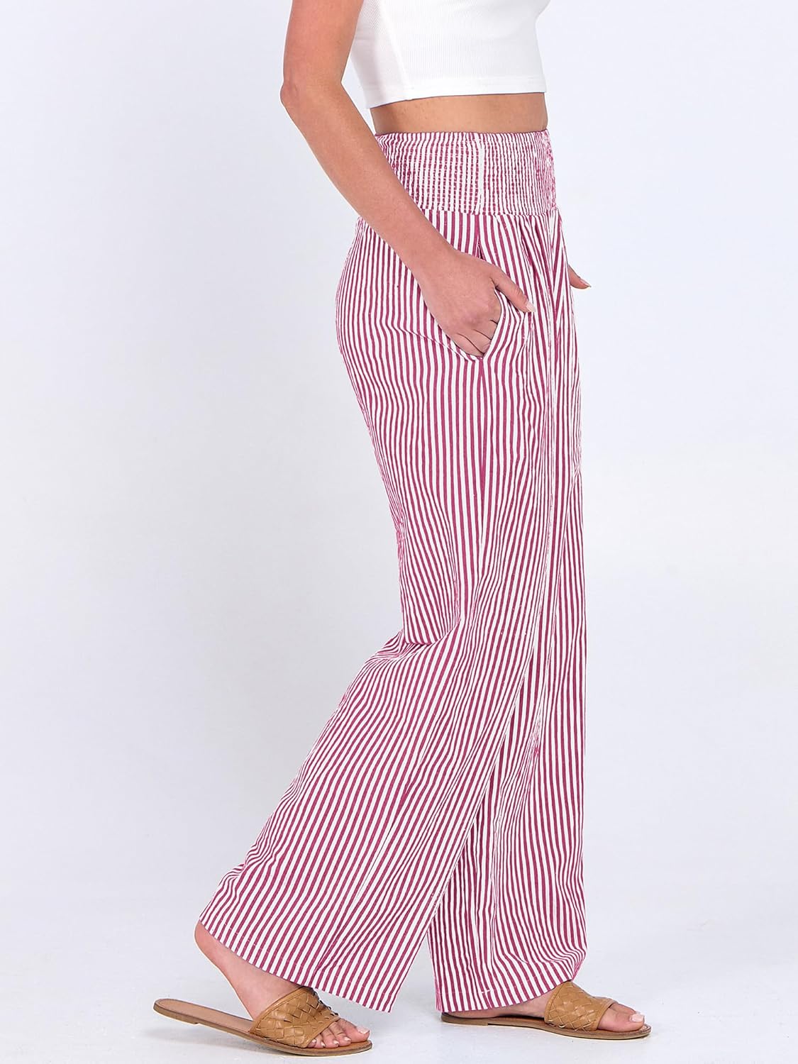 Everyday Wide-Leg Comfort Palazzo Pants
