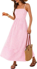 SunnyGrove Flowy Beach Maxi Sundress