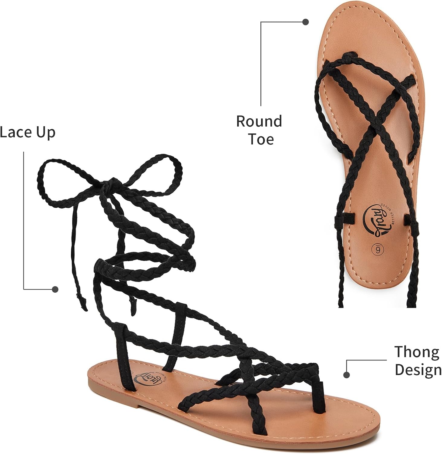 Everyday Strappy Summer Sandals